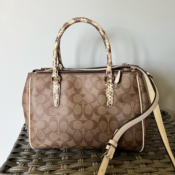 Snake Skin Coach Purse BRAND NEW - Picture 2 of 4